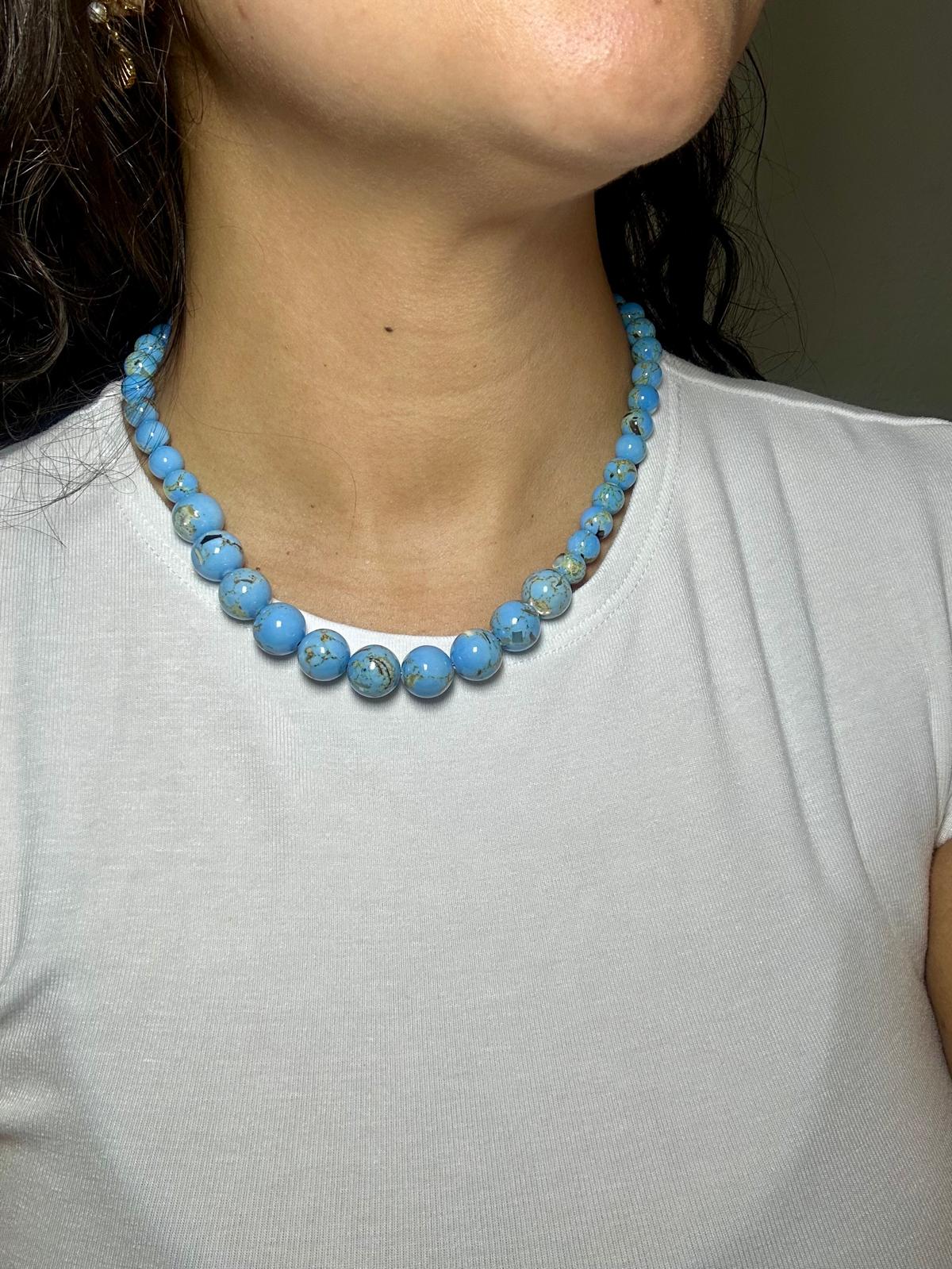 Necklace Sky Blue