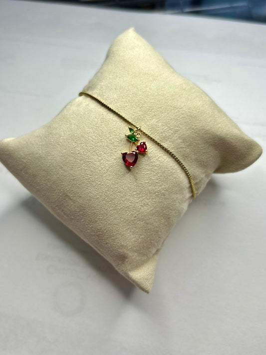 Cherry bracelet