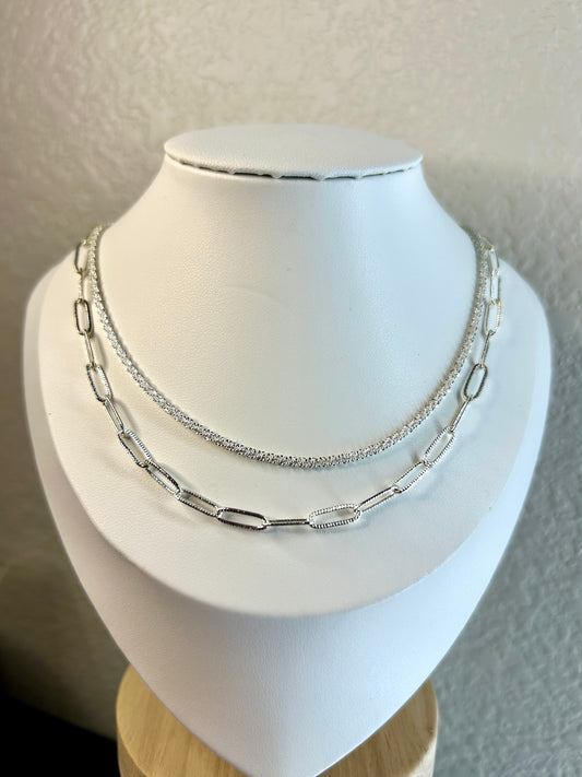 Necklace Dúo ley 925