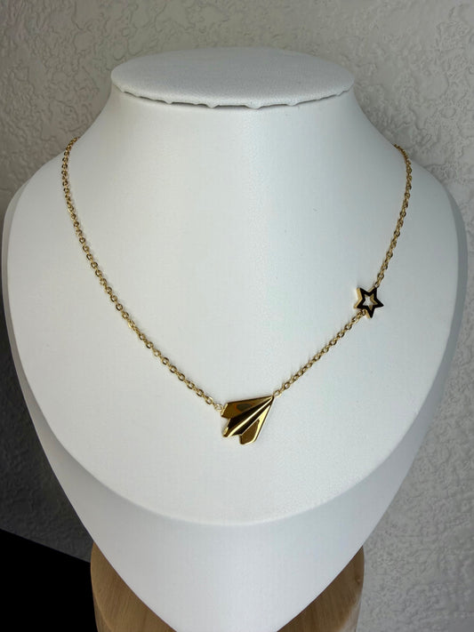 Airplane Necklace