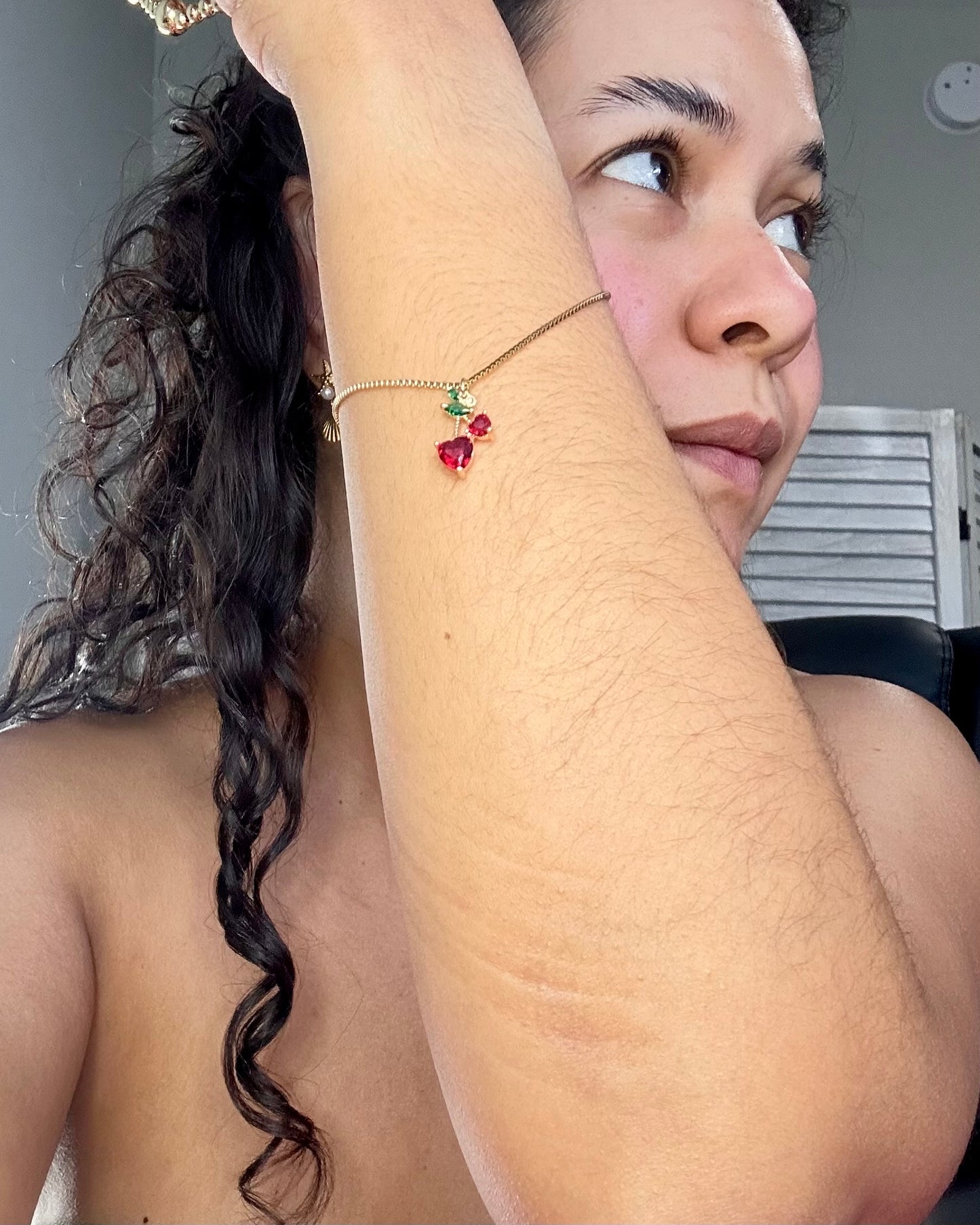 Cherry bracelet