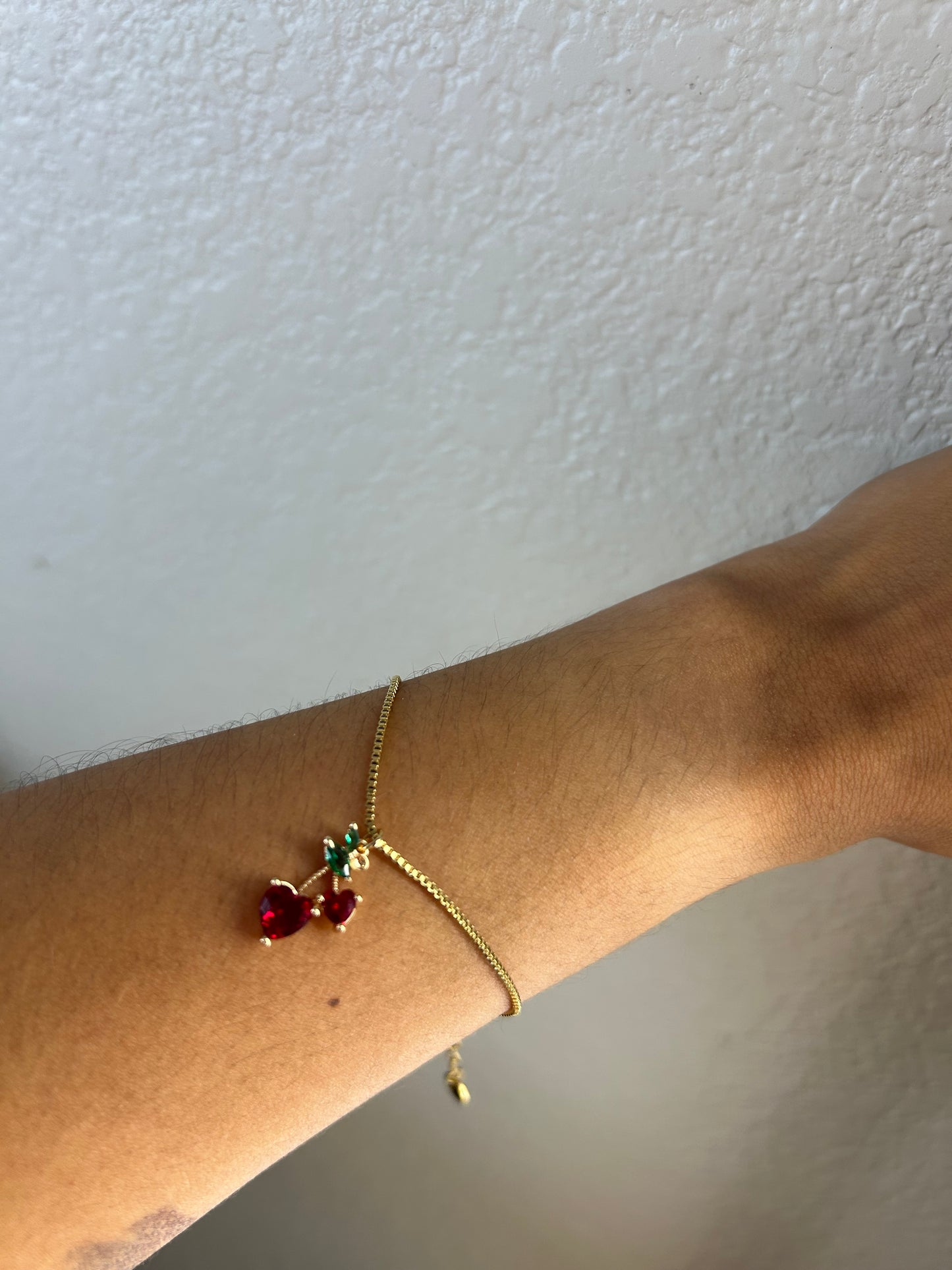 Cherry bracelet