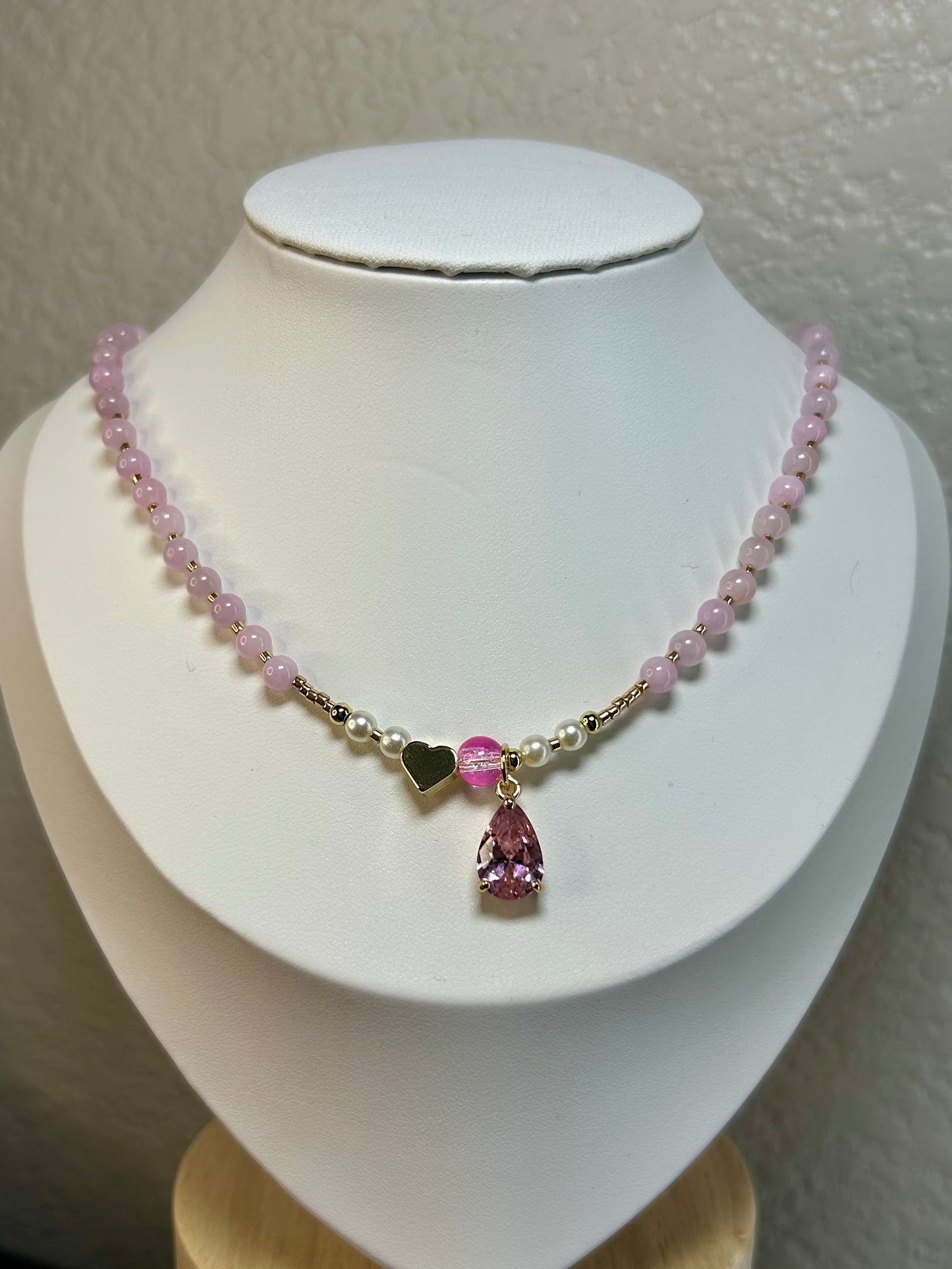 Pink Lucrecia Necklace