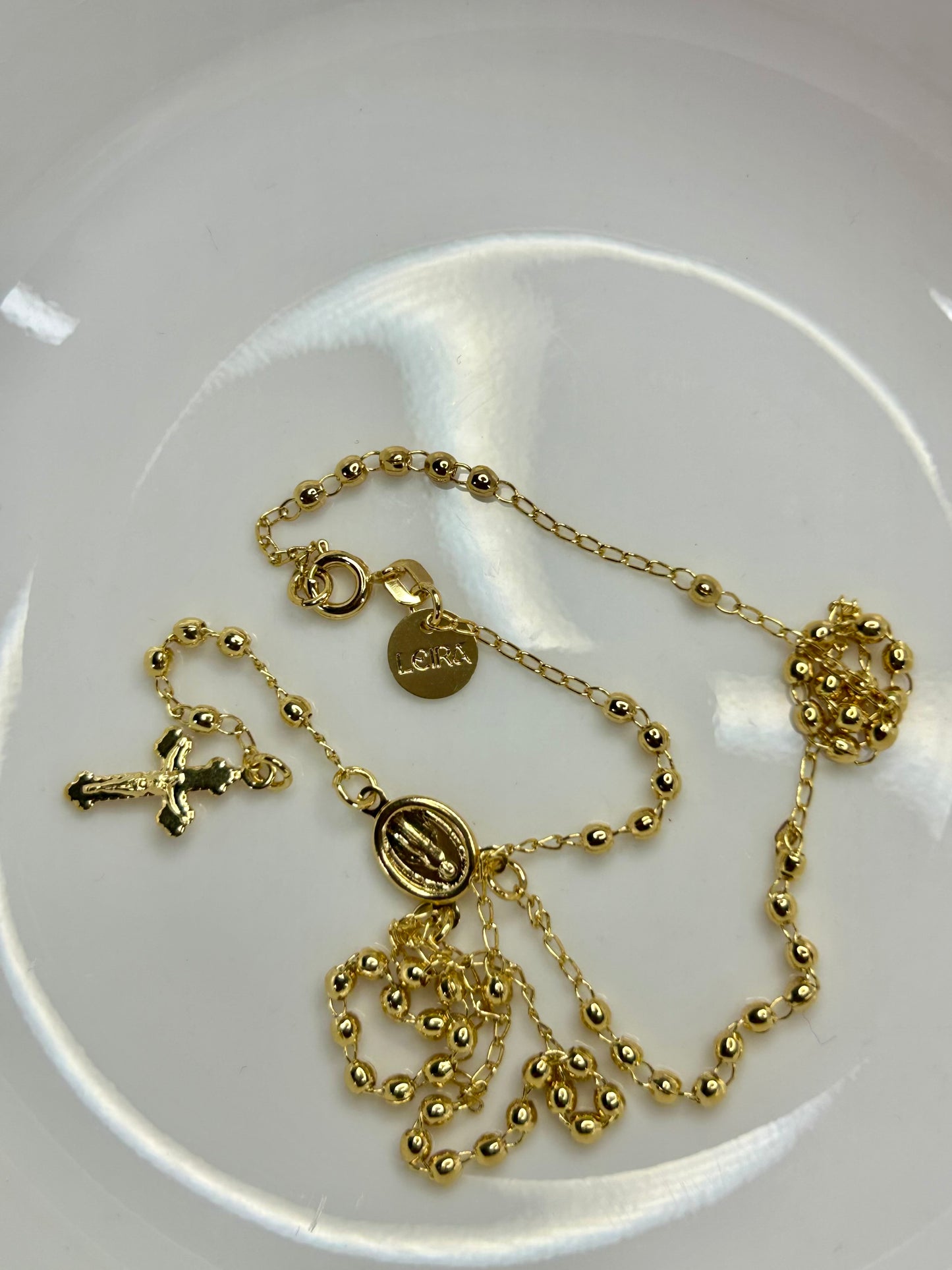 Gold Rosary